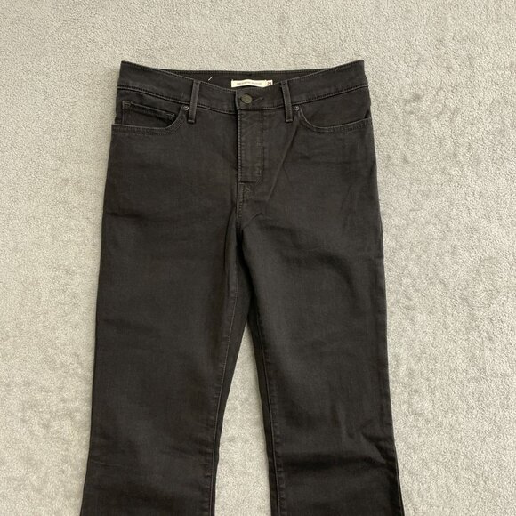 NWOT Levis 315 Shaping Bootcut Black Jeans Women's Size 29 - Picture 11 of 13
